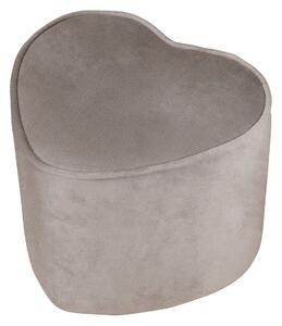 Roba Dětská stolička (šedá, tvar srdce) (100273642001)