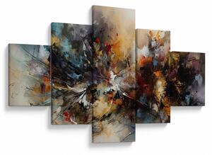 Obraz - Abstraktní grafika (125x70 cm)