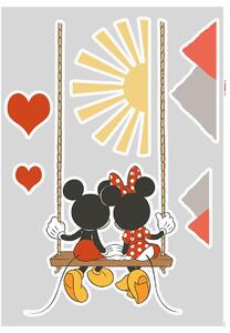 Samolepky na zeď, rozměr 50 cm x 70 cm, Disney Mickey Swing, Komar 14093h