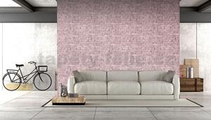 Vliesové tapety na zeď Pop L90503, cihly růžové, rozměr 10,05 m x 0,53 m, UGEPA