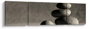 Obraz - Šedé kameny (170x50 cm)