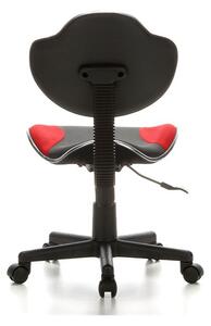Hjh OFFICE Dětská otočná židle KIDDY GTI-2 (šedá/červená) (100293482002)