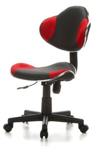 Hjh OFFICE Dětská otočná židle KIDDY GTI-2 (šedá/červená) (100293482002)