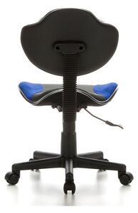 Hjh OFFICE Dětská otočná židle KIDDY GTI-2 (šedá/modrá) (100293482001)