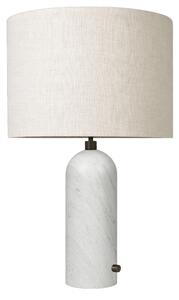 GUBI Mramorová stolní lampa Gravity 49 cm