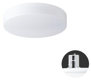 OS DEL52535 DELIA V1 stropní/nástěnné plastové polovestavné svítidlo bílá IP44 25W E27 - OSMONT