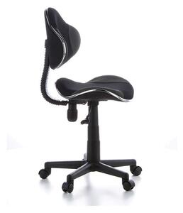 Hjh OFFICE Dětská otočná židle KIDDY GTI-2 (černá/šedá) (100293482003)