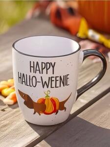 Sinsay - Keramický hrnek s uchem na Halloween - bílá