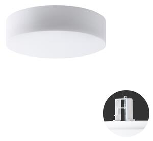 OS ERI52176 ERIS V3 stropní/nástěnné skleněné polovestavné svítidlo bílá IP44 3x25W E27 - OSMONT