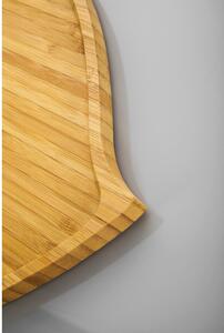 Bambusový servírovací podnos Bambum Amor, 27 cm