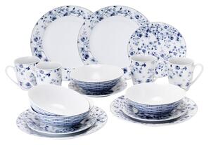 VanWell Souprava porcelánového servisu Blue Style, 16dílná (100314015)