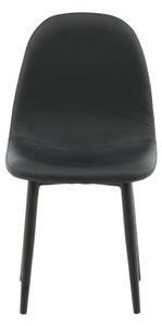 Dětská židle Polar, 2ks, černá, S33xD38,5xV60