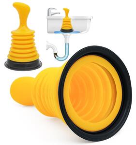 Odpichovač ucpání přísavka - Malý - 18 cm - Plast - Kuchyně, koupelna a umyvadlo