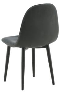 Dětská židle Polar, 2ks, černá, S33xD38,5xV60