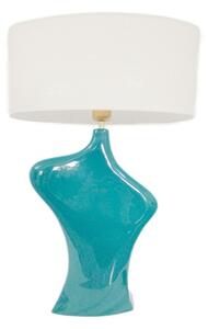 Ikonická švédská keramická lampa Dancing Queen petroleum 62 cm
