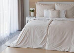 Povlečení Bavlněný satén PREMIUM - Cream Mako satén 1x 140/200, 1x 70/90