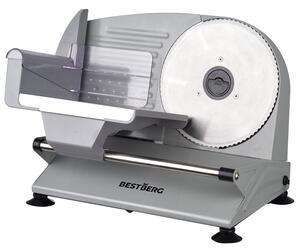 Elektrický kráječ BestBerg BBS-400 / 250 W / šedá