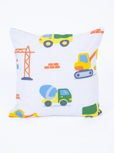MK Lůžkoviny Bavlněný povlak na polštář Renforcé 40 x 40 cm - Auta