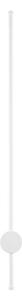Nova Luce Ridge LED nástěnné venkovní svítidlo IP65 Bílá97cm