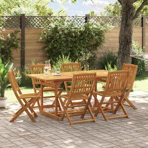 7dílný zahradní jídelní set 180x90x75 cm masivní akáciové dřevo 3321530