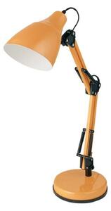 ACA Lighting stolní lampa 1XE27 oranžová kov D15XD12XH50CM KINGSTON 2918OR