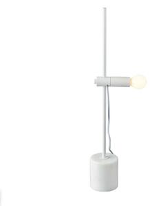 ACA Lighting stolní lampa 1XE14 bílý mramor + kov D9XH58CM HERA OD581T58W