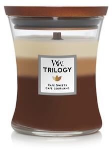 WoodWick Trilogy Café Sweets váza střední
