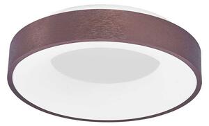 Nova Luce Rando Thin LED přisazené svítidlo stmívatelné ⌀380mmHnědá
