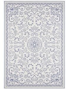 Hanse Home, Kusový koberec Twin Supreme 103867 Leyte Blue/Cream – na ven i na doma, 80x150, modrá, chodba / předsíň