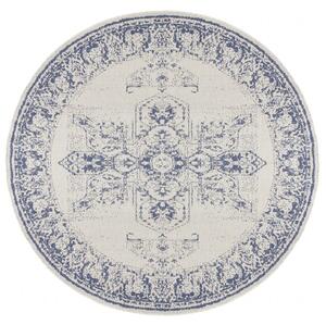 NORTHRUGS - Hanse Home Kusový koberec Twin Supreme 104138 Blue/Cream kruh – na ven i na doma Typ: Kruh 140 cm