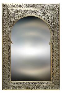 Štříbrné zrcadlo Jawaher 37x 25 cm
