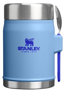Modrá termoska na jídlo z nerezové oceli 400 ml Legendary Food Jar + Spork Blue Sky – Stanley