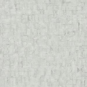Vliesové tapety na zeď Casual Chic 10260-31, rozměr 10,05 m x 0,53 m, moderní stěrka stříbrná na šedém podkladu, Erismann