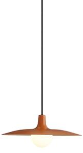 Retro závěsné svítidlo oranžové pro 1fázový kolejnicový systém - Slimline Panzi