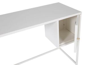 Psací stůl Bakal, bílý, 45x95
