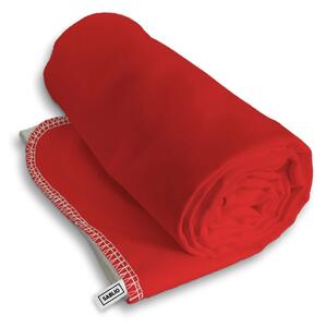 Rychloschnoucí ručník z mikrovlákna - 50x100 cm - Sablio - červená