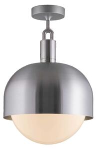 Buster & Punch Forked Globe Shade E27 stropní opálové svítidlo Nerezová ocelL