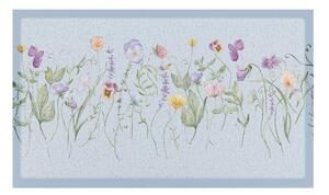 Rohožka z PVC 40x70 cm Blue Wild Flowers – Artsy Doormats