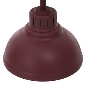 Stropní svítidlo SVEN 1xE27/15W/230V pr. 21 cm burgundy