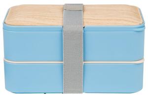 ERNESTO Obědový box, 10dílný (modrá) (100326643003)