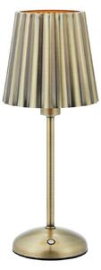 Stolní lampa Markslöjd, Celia, stmívatelné, Bronzová / starobylá mosaz, Obývací pokoj, Kov