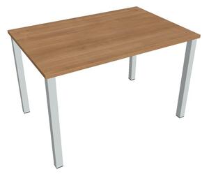 Kancelářský pracovní stůl US 1200, deskaakát, bílá RAL 9016