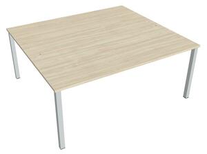 Kancelářský pracovní stůl USD 1800, deskaakát, černá černá