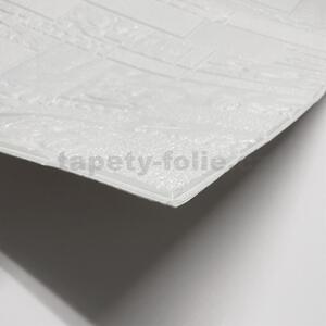 Samolepící pěnové 3D panely S43, cena za kus, rozměr 70 x 70 cm, ukládaný kámen béžový, IMPOLTRADE