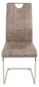 Reality Sada houpacích židlí Trieste, 2dílná (šedá-hnědá) (100328559002)
