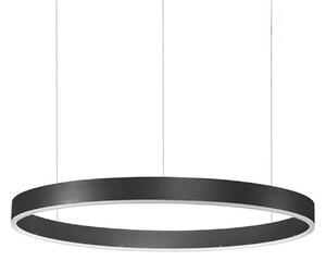 Nova Luce Motif LED kruhové závěsné svítidlo stmívatelné CCT Černá3000K TRIAC⌀100cm