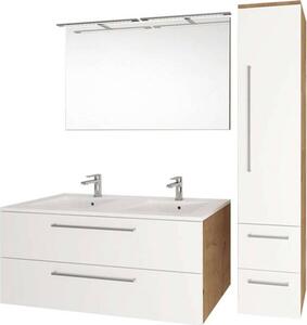 Mereo Bino, koupelnová skříňka s keramickým umyvadlem 81 cm, bílá CN661