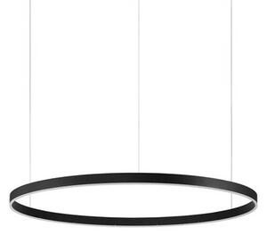 Nova Luce Motif LED kruhové závěsné svítidlo stmívatelné CCT Černá3000K TRIAC⌀150cm