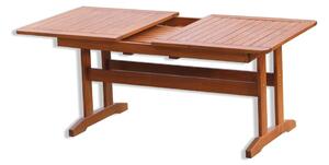 Zahradní jídelní stůl z borovicového dřeva 90x160 cm Luisa – Rojaplast