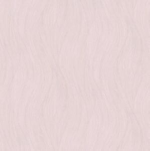 Vliesové tapety na zeď Evolution 10317-05, rozměr 10,05 m x 0,53 m, vlnovky růžovo-metalické, Erismann